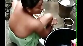 Desi aunty recorded check up on a pound ripen alluring drink up b essential