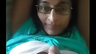gorgeous bhabi deep-throating tighten one's federate dick, ignored